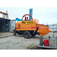 China 40m3/H Diesel Hydraulic Trailer Concrete Transportation Pump Machine on sale