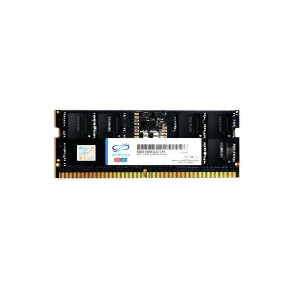                    DDR5 262pin 16GB 5200MHz So-DIMM PC-44800 1.1V Non Ecc Gen 5 Memory Consumer Garde Memory Module Speed Booster Overclocking Memory Speed up to 5000MHz             