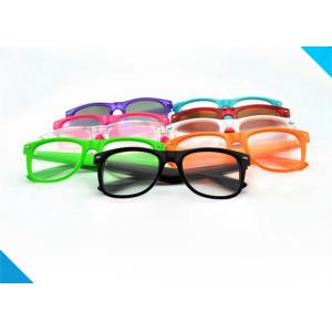 China  Style Prism Rave Parties Diffraction Glasses , 3d Firework Glasses supplier