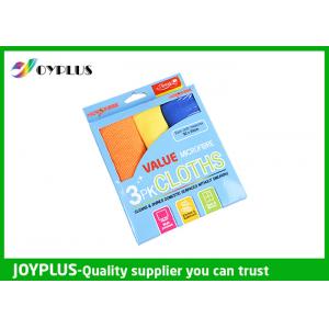 China Super 3PK Microfiber cleaning cloth /Value set/Cloth for all purpose,glass&kitchen supplier