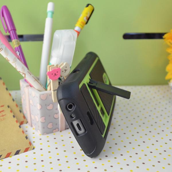 Omnibearing Protection Samsung Galaxy Nexus i9250 Case, Protective Scratchproof Cell Phone Stand Cover