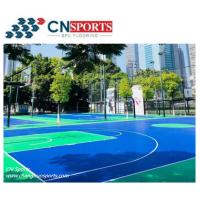 China CN-S01 Silicon PU Basketball Flooring and 38 Hardness Basketball Flooring on sale