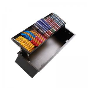 OEM / ODM Poker Chip Tray Cylinder Casino Chip Display Case Box