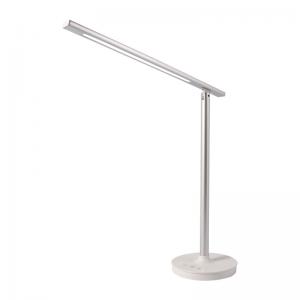 China Line Shape Simple White LED Desk Lamp Touchable DC 5V 6000K Aluminum Alloy supplier