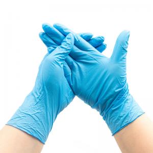 China EN374 EN455 Nitrile Surgical Disposable Medical Gloves S M L XL supplier