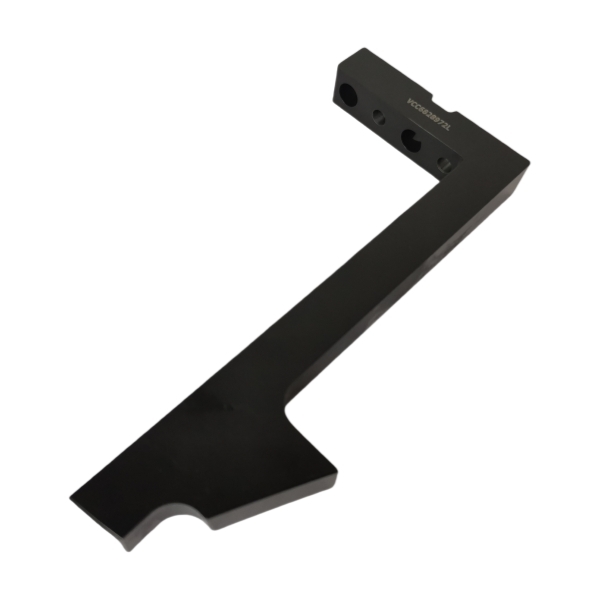 China Automation Machinery Parts Custom CNC Machining Services With Black Anodized wholesale