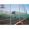 China Painted Silver Color 3.0mm Temporary Fence Panels For New Zealand wholesale