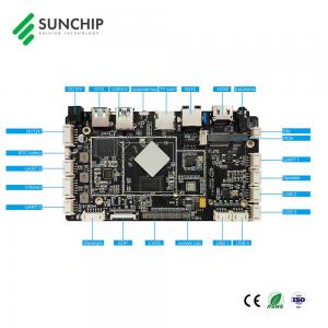 LVDS HDMI 4K ARM Android Motherboard RK3566 Quad Core For Interactive Touch Screen