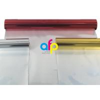 China Washable Hot Stamping Foil For Textile / Garments High Temperature Resistance on sale