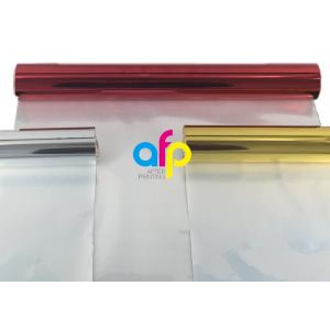 Washable Hot Stamping Foil For Textile / Garments High Temperature Resistance