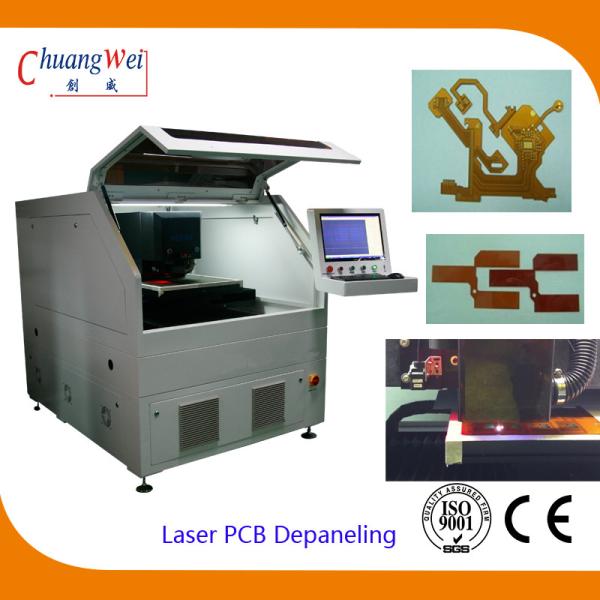 Buy cheap FPC Pcb Board Cutting Machine Laser Depaneling System from wholesalers
