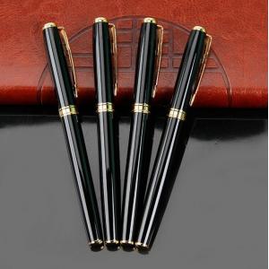 China Personalized black Metal Roller Pen Ballpoint Pen Custom Ball Pen Manufacturer supplier
