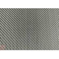 China 80Mesh Twill Weave SS Woven Wire Mesh Cloth 1.0m to 8.0m Width on sale