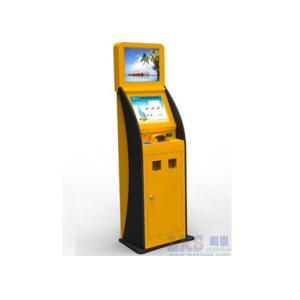 China Ticket Vending Machine Card Issuing Machine Write Magnetic / IC / RFID Kiosk supplier
