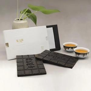 China Aged Organic Anhua Dark Tea Brick Health Care 980g / Block Cool And Dry Storage supplier