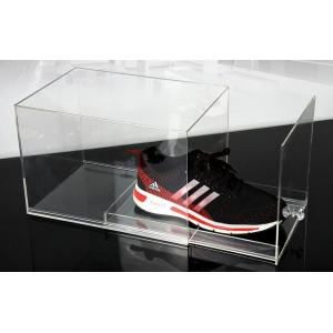 China Fashion Plexiglass Display Shoe Drawer Case / Plastic Acrylic Shoe Box Storage Organizer wholesale