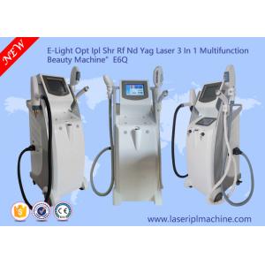 China E - Light Opt Ipl Shr Rf Nd Yag Laser / 3 In 1 Multifunction Beauty Machine supplier