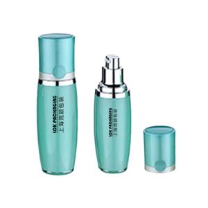 China 100ml Plastic Empty Acrylic Cosmetic Serum Bottle With Pump Skincare wholesale