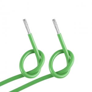 China 600V 200C Silicone Battery Cable , High Heat Resistant Wire UL CUL CSA Certificated supplier