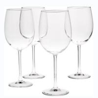 China Custom Size Transparent Red White Wine Glasses For Wedding Party on sale