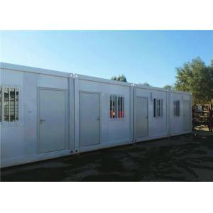 China Blend Color Flat Pack Container House Eco Friendly For Large Construction Filed supplier