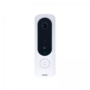 White PIR Tuya Video Doorbell Home Assistant Two Way Voice Speak