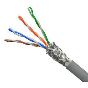 China HDPE / LDPE Cat 5 4PR CCA Cable Copper Lan Cable Network SFTP Cat5e Lan Cable supplier