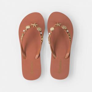 ISO9001 Beach Flip Flops Ladies , 36EU Foam Platform Flip Flops