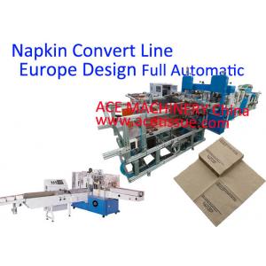 China Serviette Paper Making Machine With Auto Transfer To Packaging Machine supplier