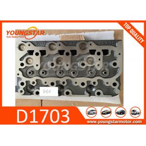 Casting Iron Diesel Engine Car Cylinder Head For Kubota D1703B and D1703A 1644403047 16444-03047