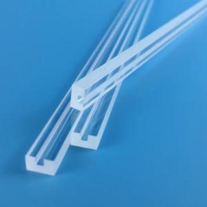 China 0.01 Ellipticity Semi-conductor U-shaped Quartz Rods for Precision wholesale