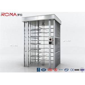 China Auto Security Full Height Turnstile Pedestrian System 30 Persons / Minute Speed supplier