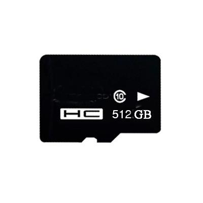 Customized Logo Mobile Phone Storage 512GB SD Memory Card