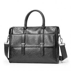 China Customizable Business Briefcase Fashionable and Trendy Handbag for Men's Business Travel supplier