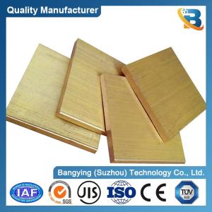 China Solicitud personalizada 0.1mm 1mm espesor ASTM C21000 C26800 placa de latón para placa de metal wholesale
