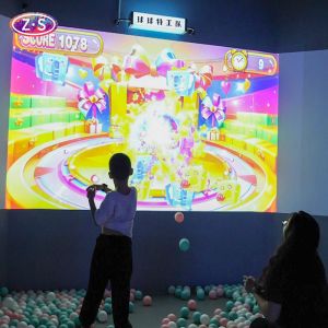 China Pirates Attack Theme Interactive Wall Projection Games  With Dynamic Capture wholesale