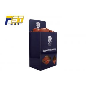 China UV Coated Cardboard Dump Bins Customized Graphics Design For Exhibition Display supplier