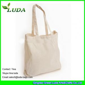 LUDA  white lady designer handbags  cotton canvas  wholesale cheap shopping bag