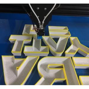 FDM Forming Process 3D Printing Machine For Advertising Industry Sign Letters