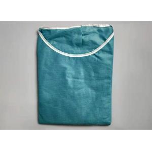 China Green Patient Medical Scrub Suits Disposable Isolation Gowns CE / ISO13485 supplier