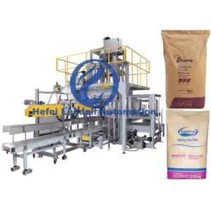 China Whole Milk Powder Big Bag Packing Machine High Security For 25kg Kraft Paper Bag supplier