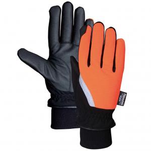 China Thinsulate Lining CE Winter Mechanics Wear Gloves Hi Dexterity Knitted Wrist supplier