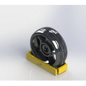 Lightweight Yellow Electrostatic Spraying Anti Theft Wheel Lock