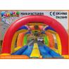 China Outside Pvc Tarpaulin Commercial Inflatable Slide With Pool 10 * 3 * 2.5m wholesale