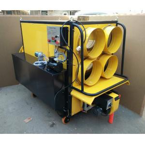 200Kw Waste Oil Heater Efficiency In Construction Site Playground Tunnel