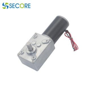 China Dc Turbine Worm Gear Motor 260rpm Permanent Magnet For Motorized Curtain supplier