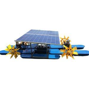 China 2m Water Wheel Pond Aerator 60dB Low Noise Solar Powered Paddle Wheel supplier