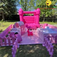 China Toddlers And Preschoolers Inflatable Soft Play Equipment Children Pink Foam Play Set on sale