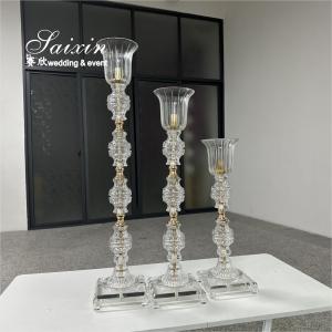 Factory Wholesale 3 Pcs Tall Set New Candle Holder For Wedding Event Table Decor