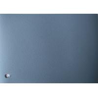 China Blue Solid Color Matte Finish PVC Decorative Foil For Covering Furniture on sale